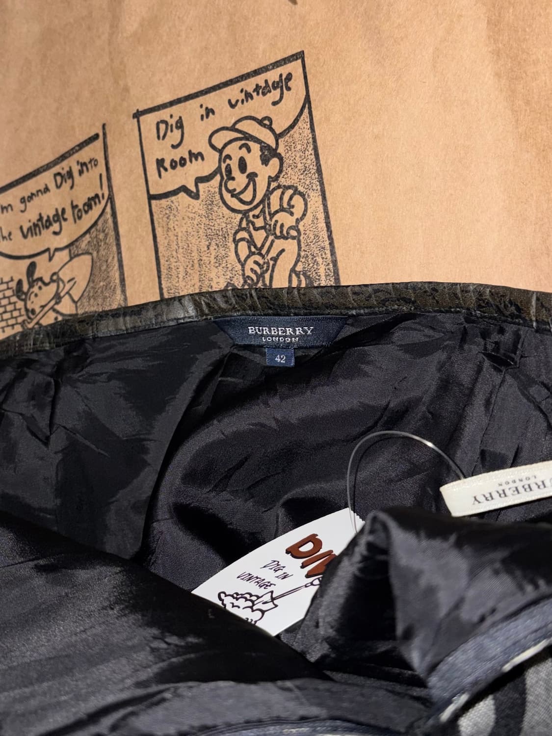 버버리 노바체크 스커트 상품이미지8