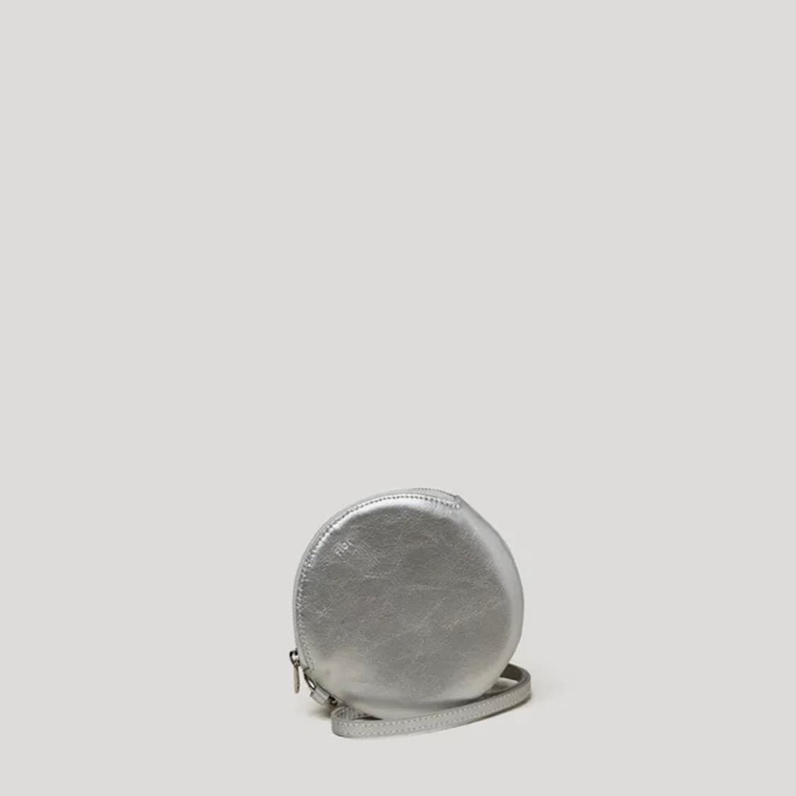 flor 플로르 레더 파우치 leather pouch silver 상품이미지3