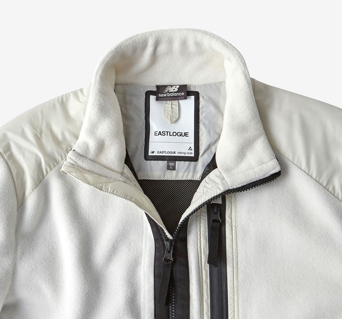 새상품(XXL)이스트로그x뉴발란스 후리스 자켓 크림 상품이미지8
