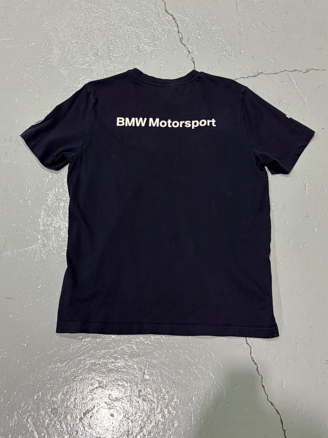 푸마(Puma) X BMW Motorsport 빈티지 네이비 반팔 티셔츠 상품이미지9