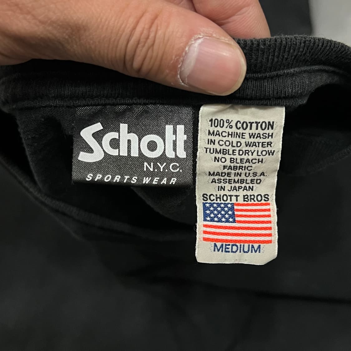  USA Schott 브이넥 포켓 반팔티 y16653 상품이미지6