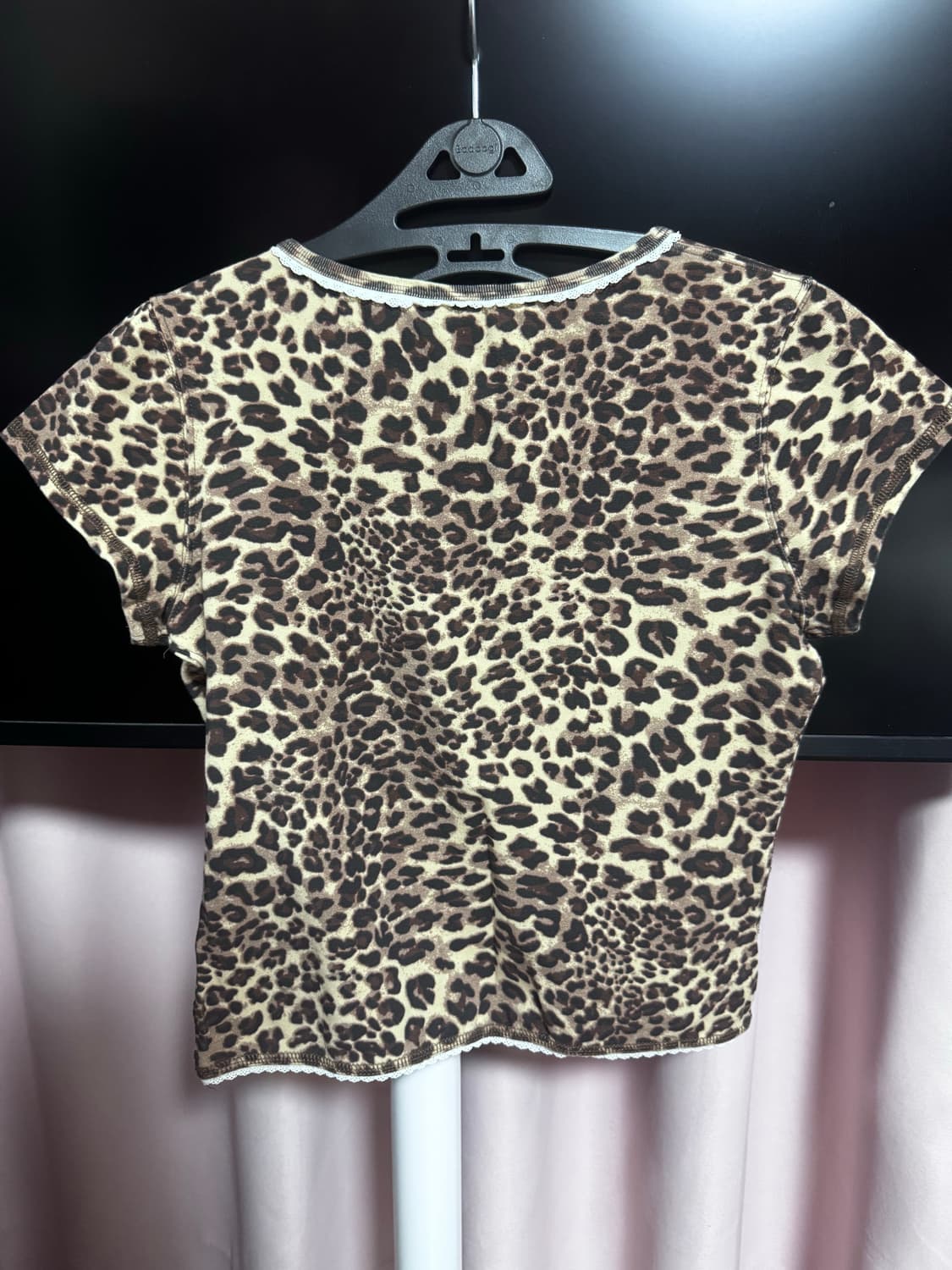 9090girl 레오파드 티셔츠 상품이미지2