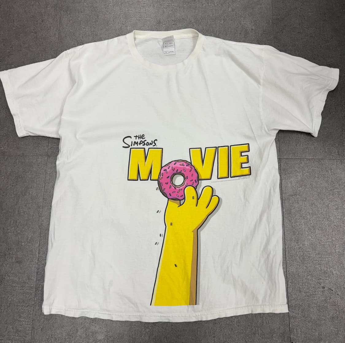 00‘s 빈티지 Fruit of the Loom 심슨 티셔츠 XL 상품이미지1