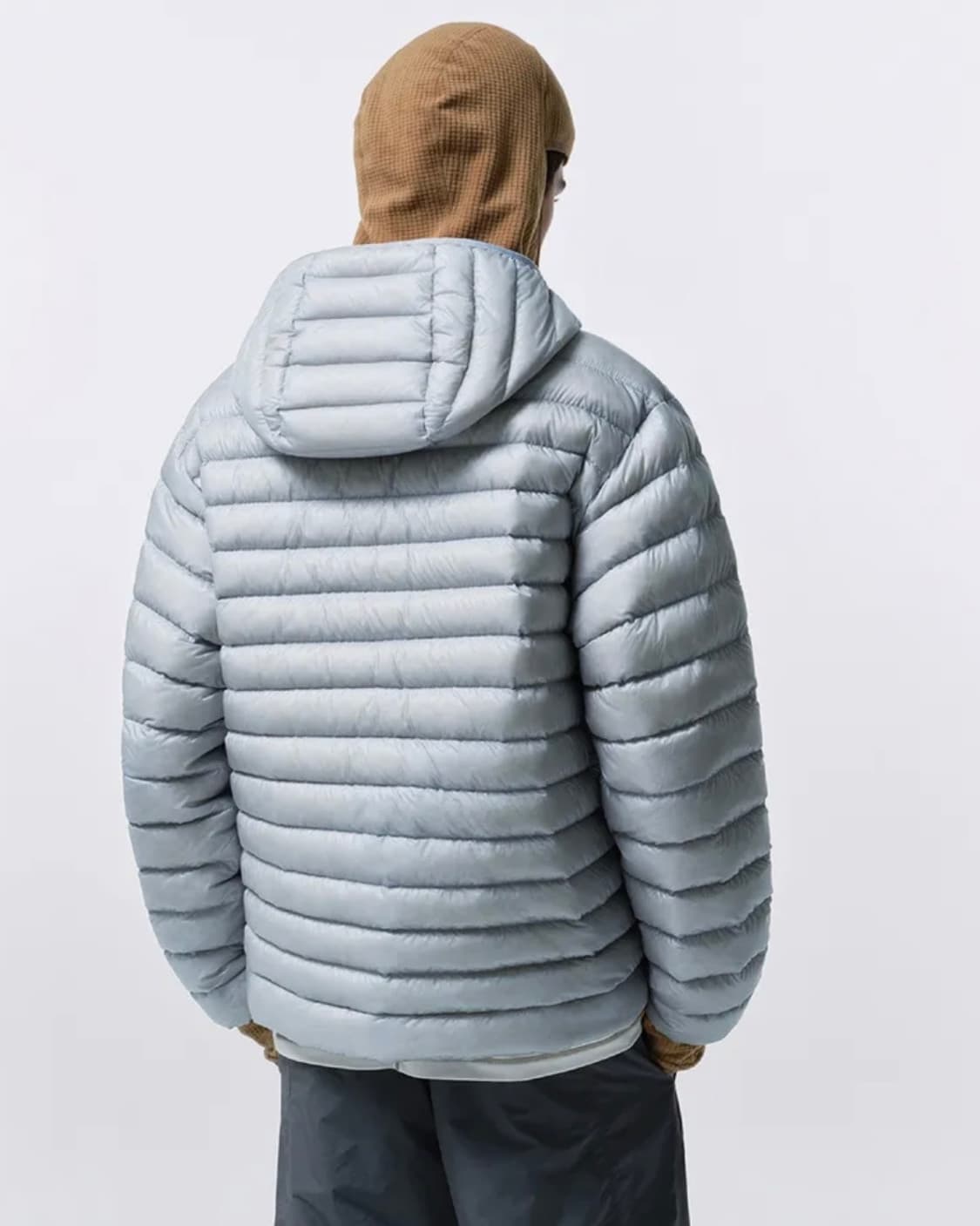 무신사 스탠다드/ 시티레저 시어 립스탑 후디드 라이트 다운자켓/ XXL  상품이미지2