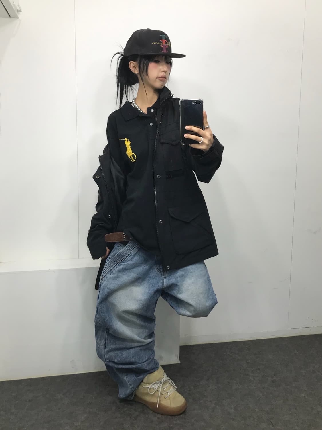 Polo Big Pony Black PK T-shirt 상품이미지6