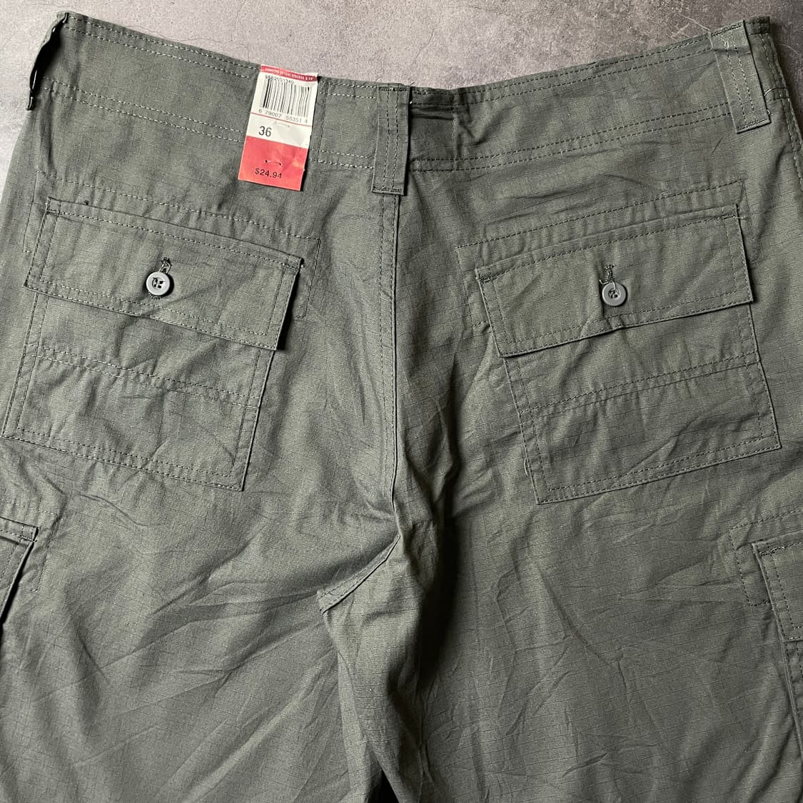 LEVI'S 데드스탁 리바이스 빈티지 카키 카고 하프 팬츠 A00747 상품이미지7