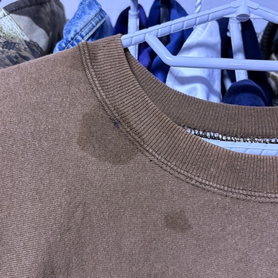 칼하트 브라운 빈티지 스웻셔츠 105-110 상품이미지4