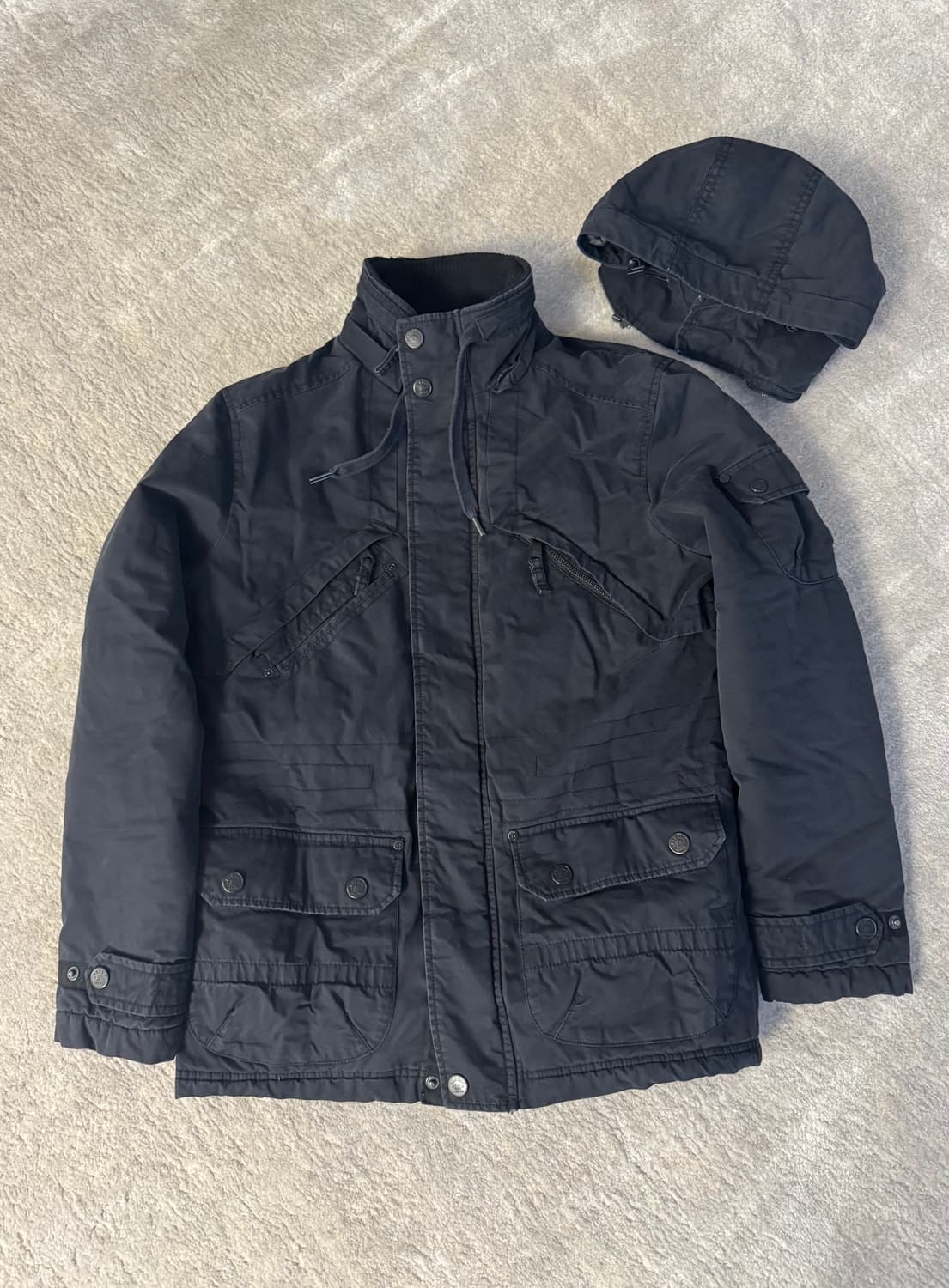 [Espirit] 이스피릿 빈티지 필드 자켓 블랙 M(95) 사이즈 상품이미지2