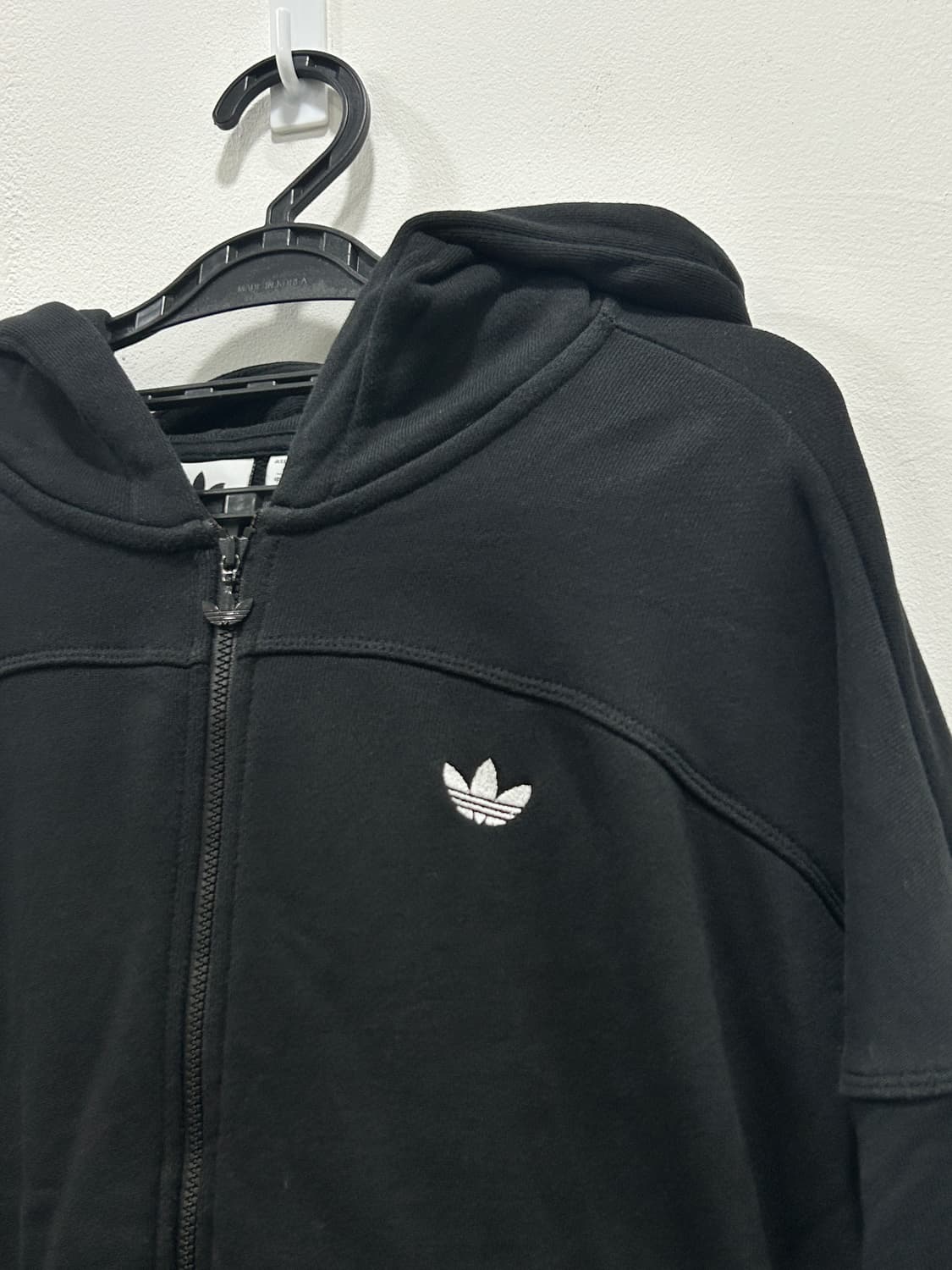 아디다스 세미크롭 후드 집업 여성 XL 상품이미지4