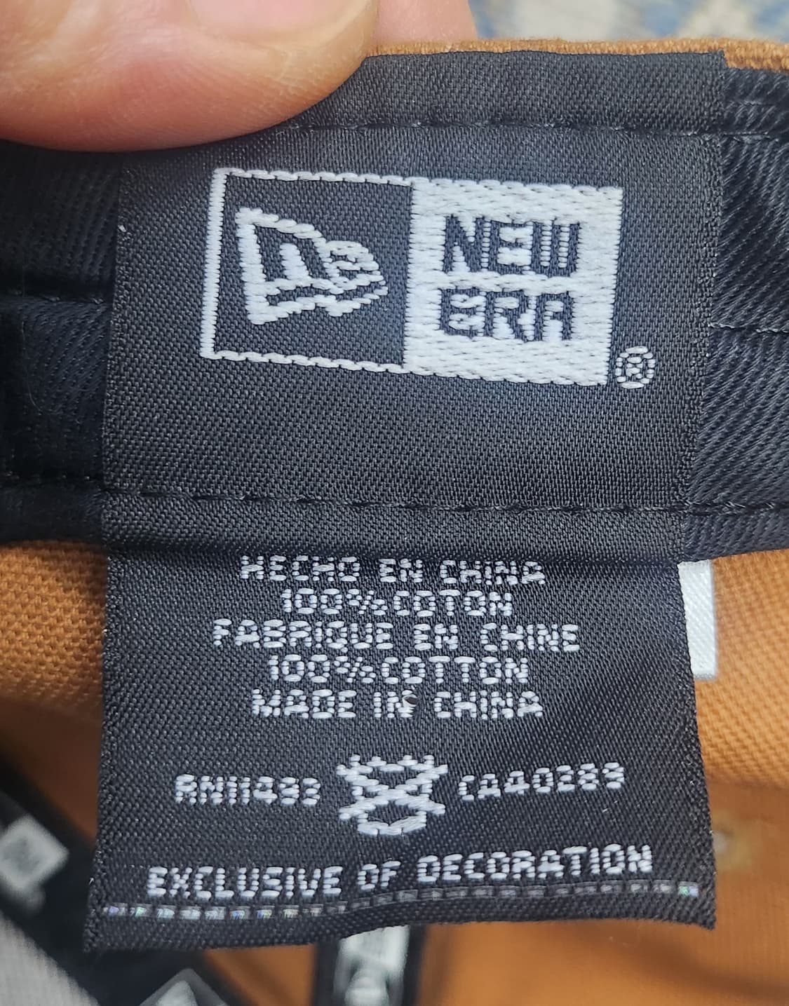 뉴에라 NYC 브라운 볼캡 상품이미지9