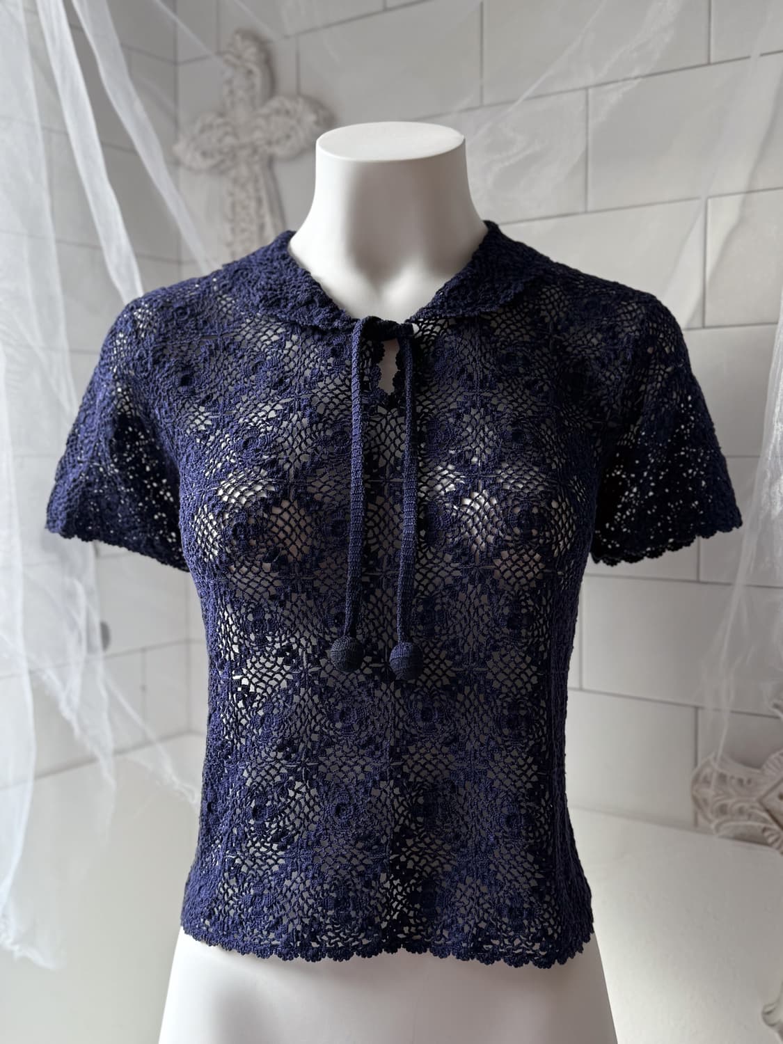 Crochet Pompom Knit 0311 상품이미지1