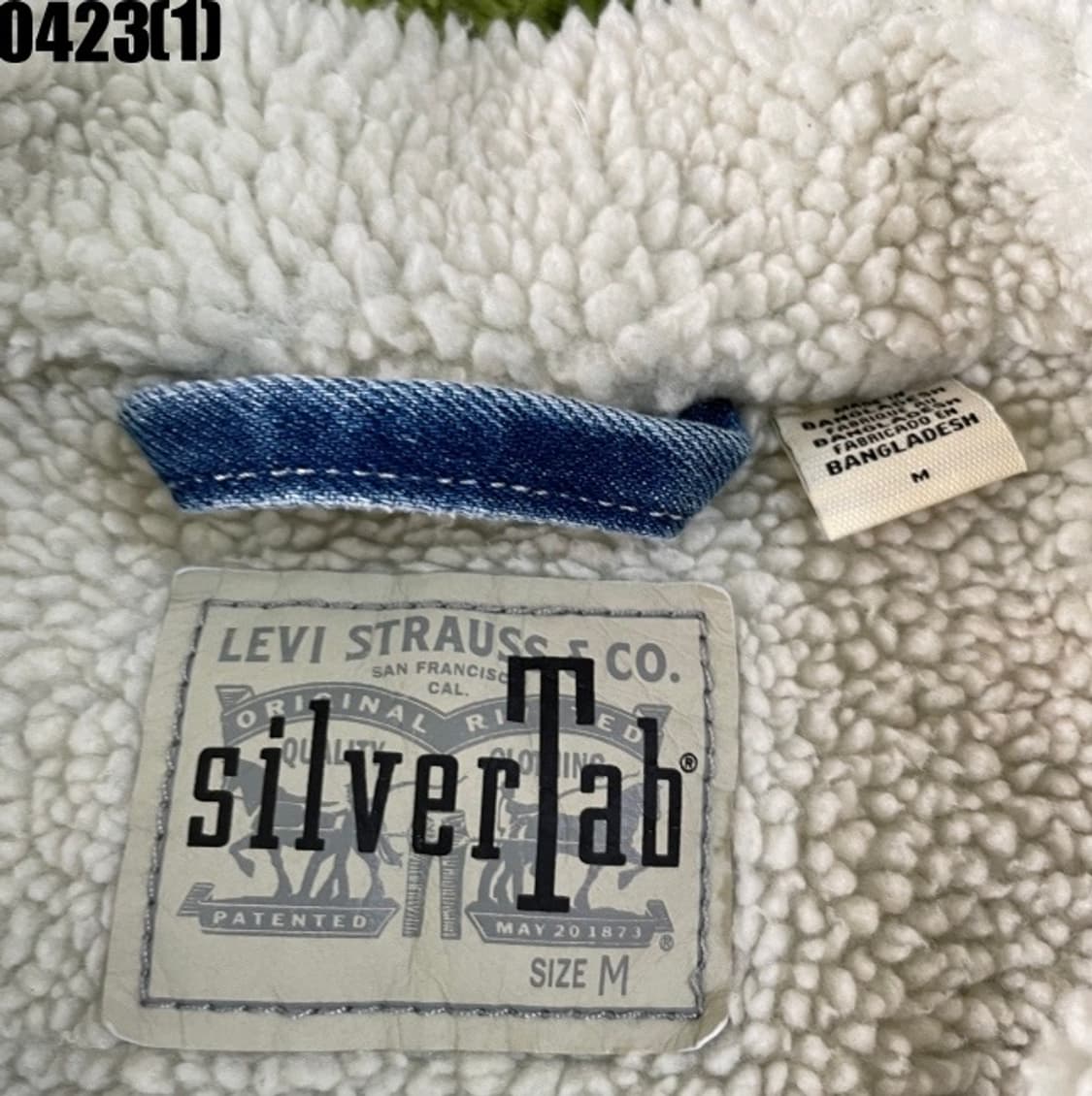 리바이스 실버탭 데님자켓 상품이미지3