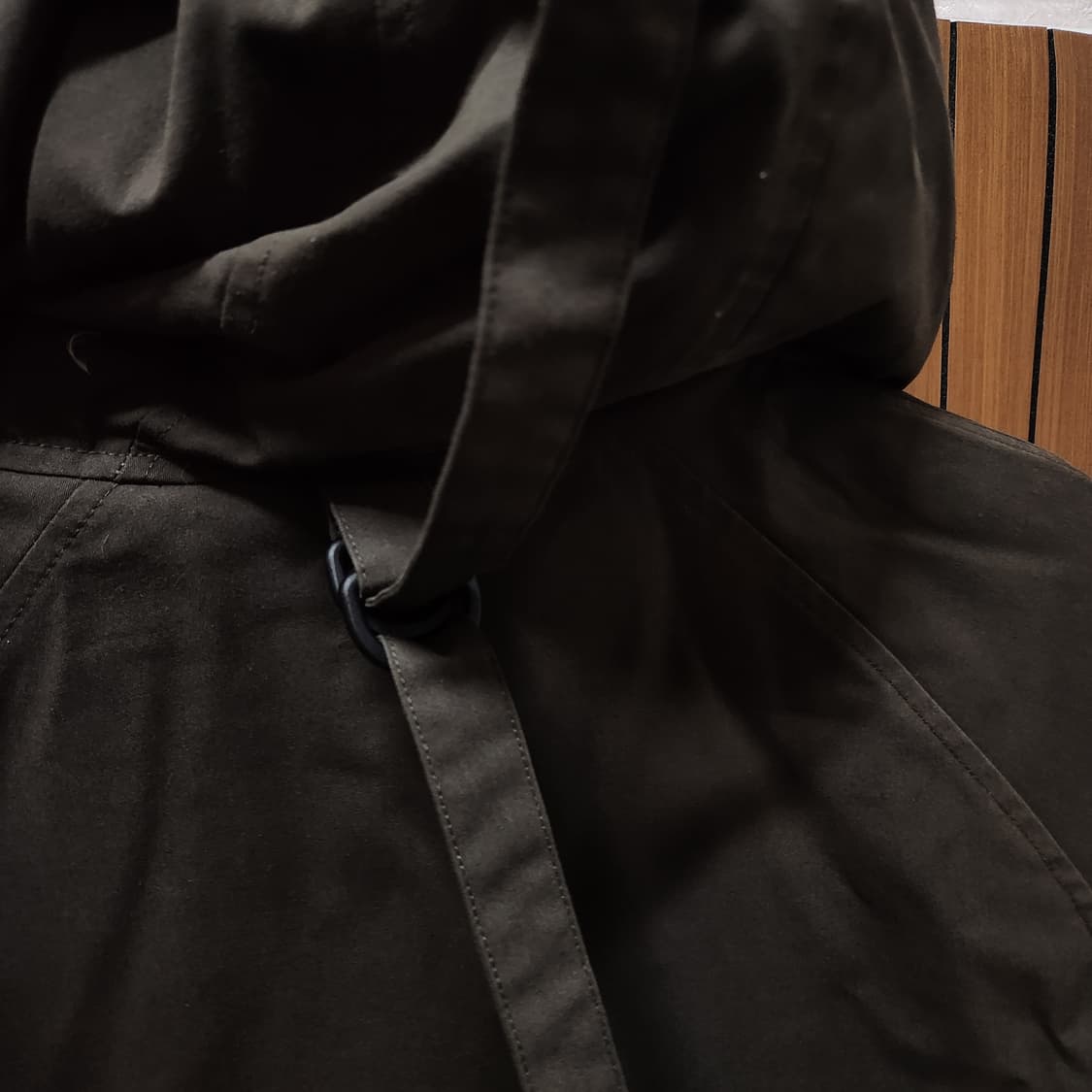 칼하트 브라운 후드 패딩 자켓 상품이미지5