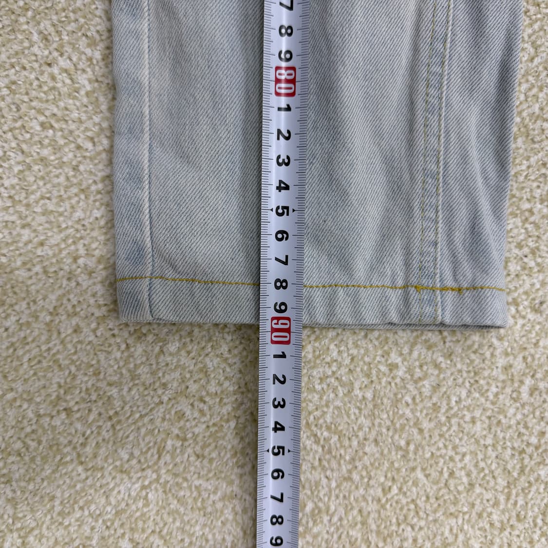 44 시슬리 여성 워싱 데님팬츠 0121T2 상품이미지9