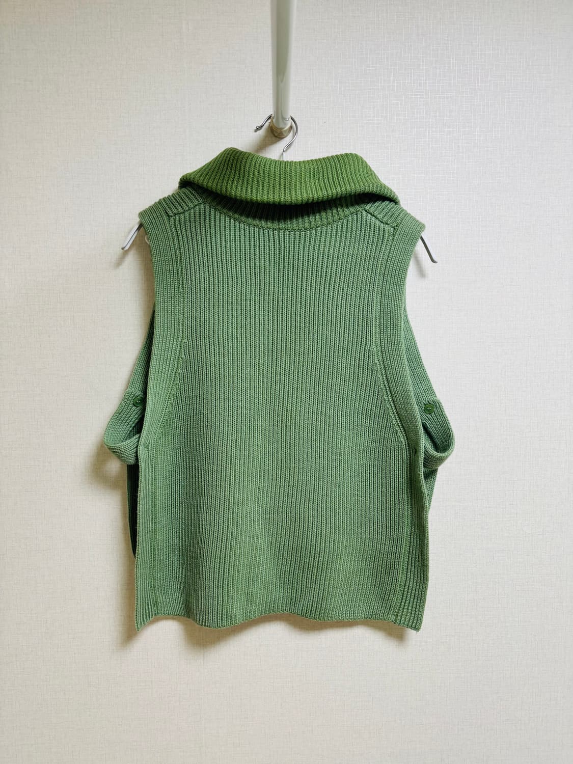 ARKET 아르켓 울 하프집업 니트 베스트 상품이미지4