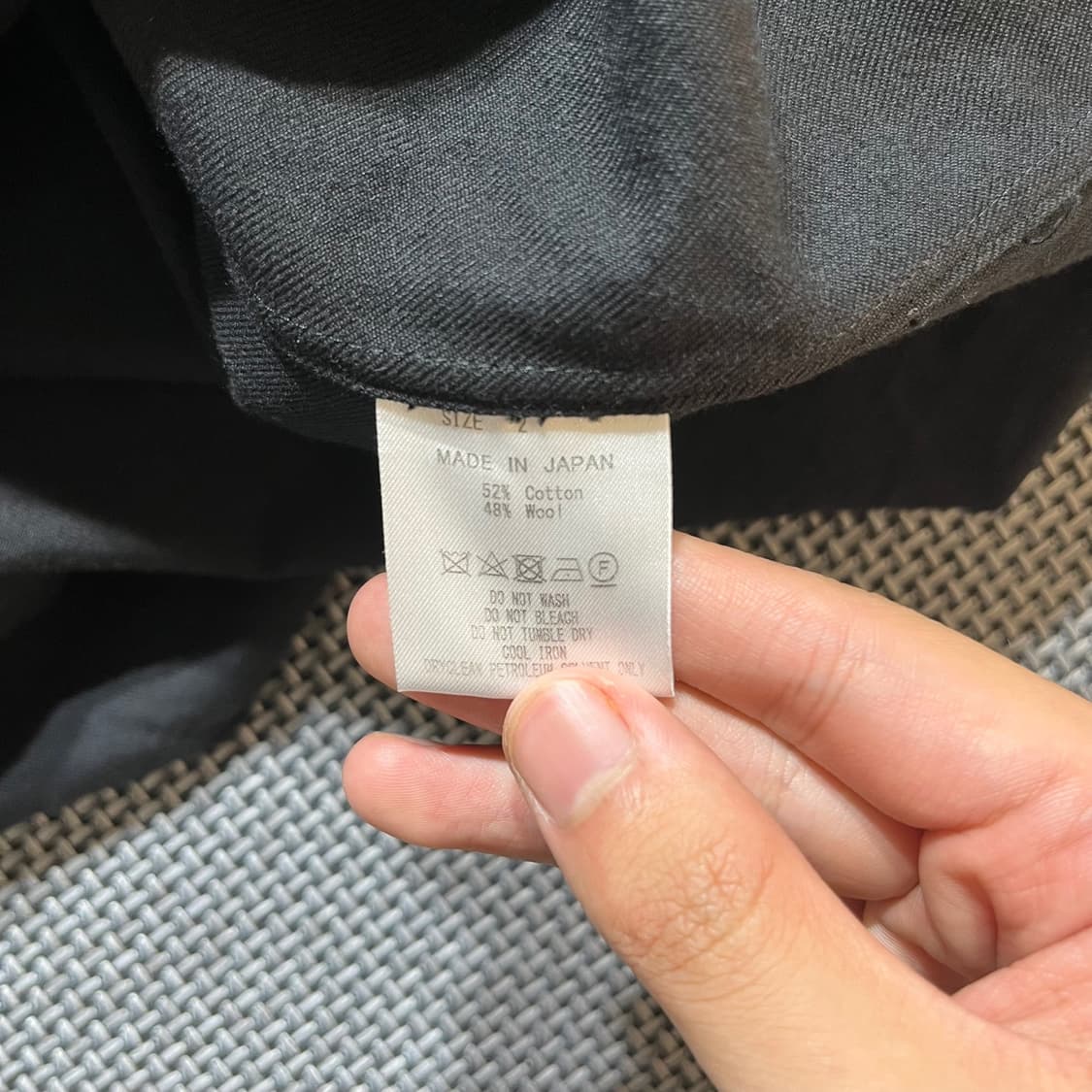 Markawear 울혼방 셔츠자켓 블랙(2) 상품이미지8