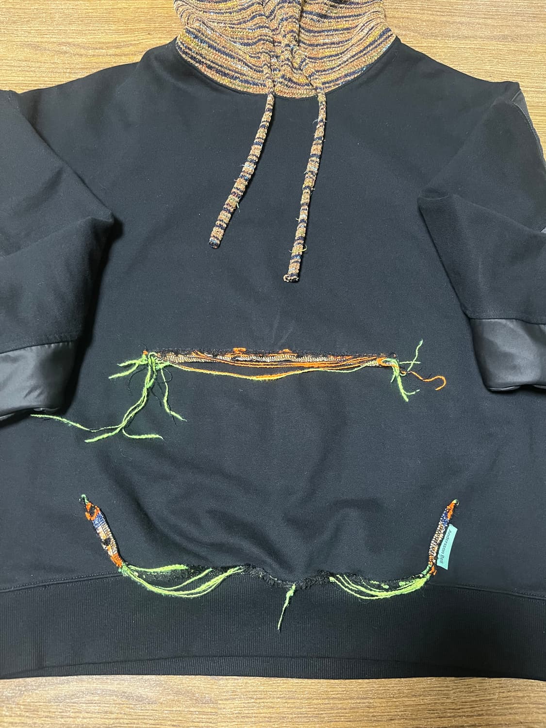 앤더슨벨 콘트라스트 후디 상품이미지2