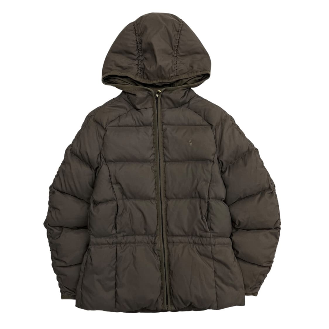 폴로 랄프로렌 브라운포니 브라운 후드패딩 XL 상품이미지2