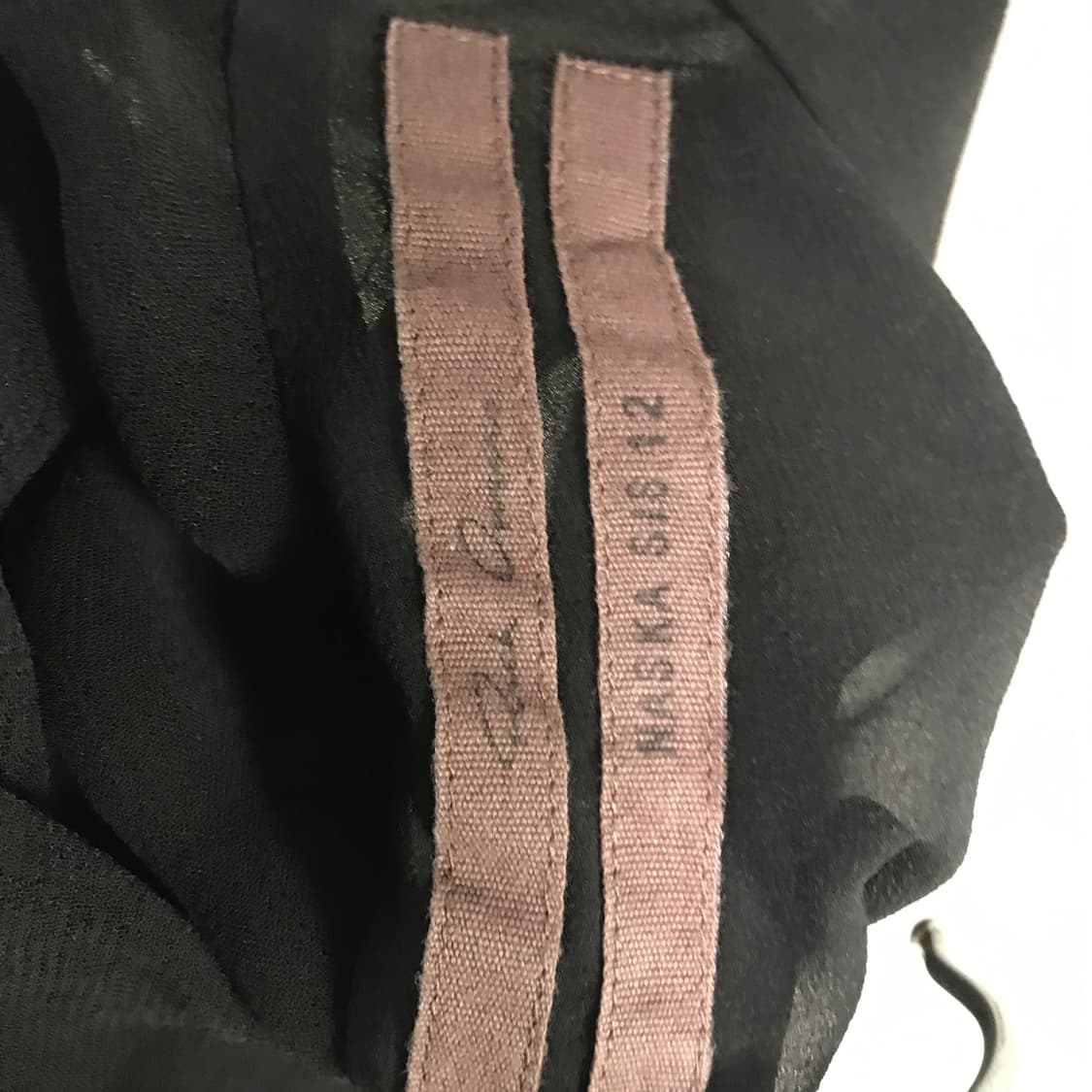 릭오웬스 블랙 원피스 - 상품이미지5