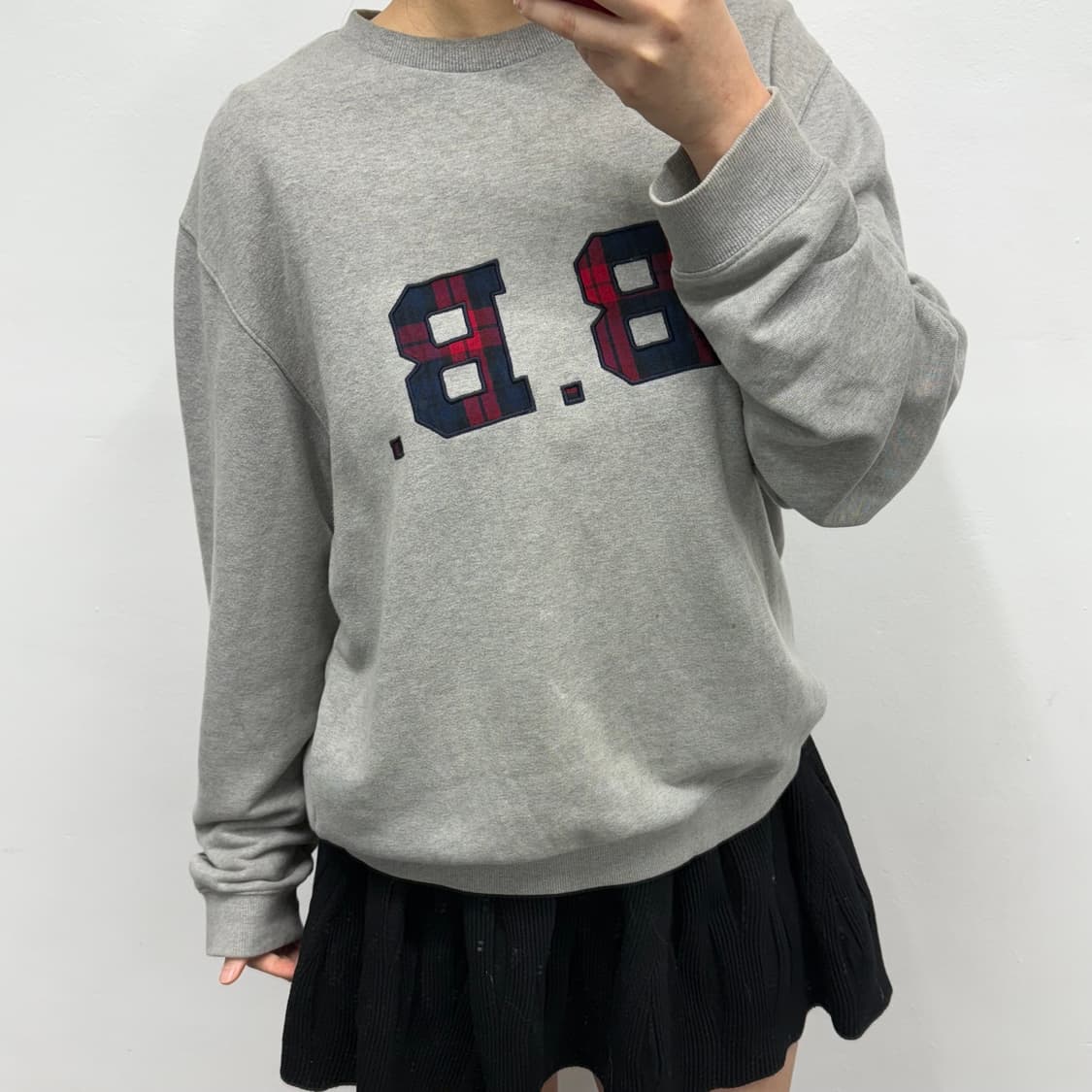 [L] 브룩스브라더스 그레이 맨투맨 상품이미지2