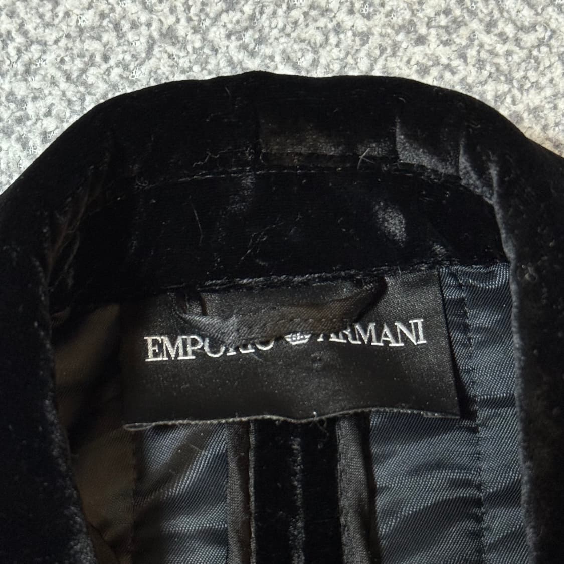 알마니 벨벳 코트 여성용 Made in Italy 상품이미지5