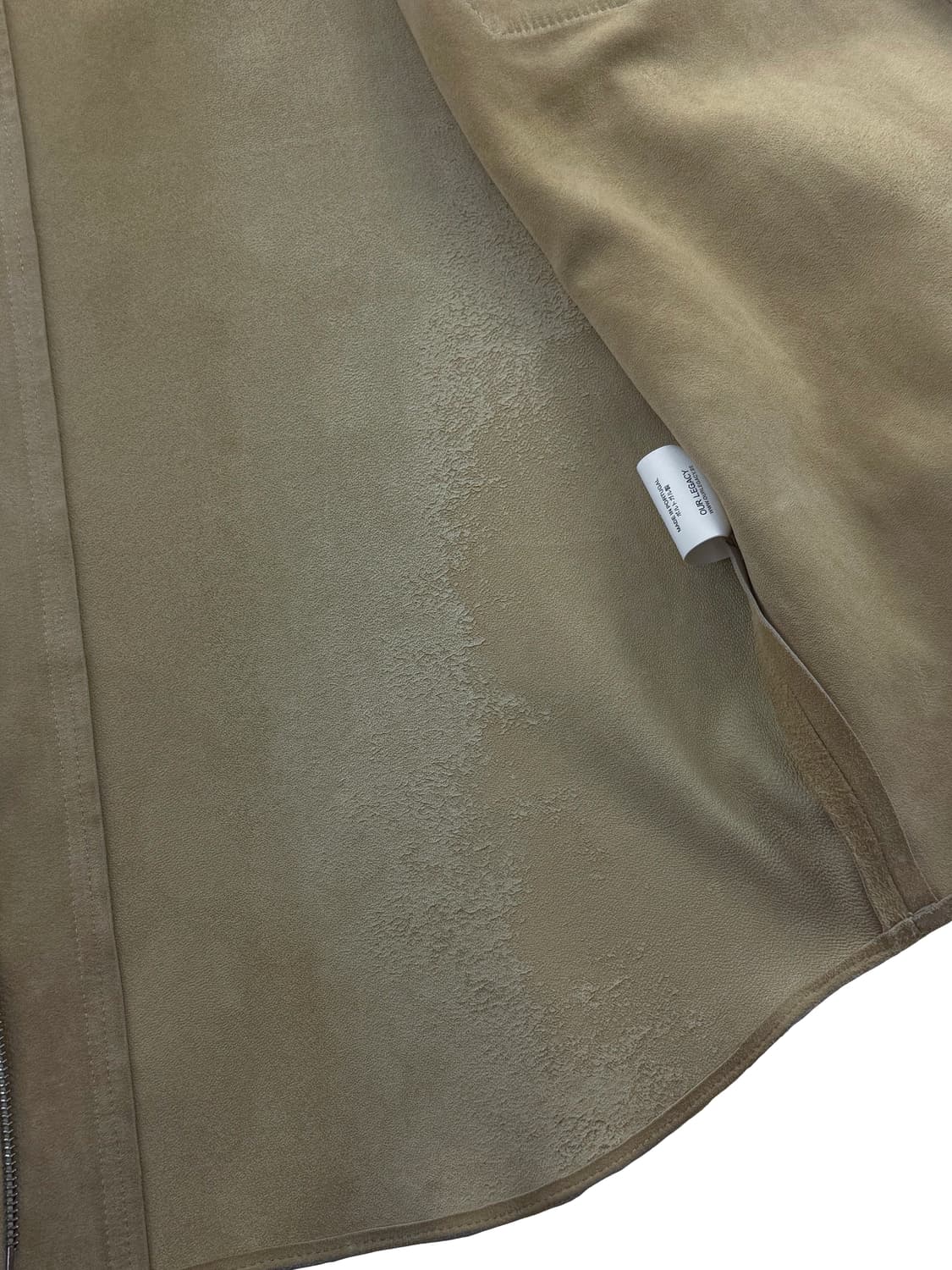 아워레가시 샌드 레더 자켓 상품이미지4