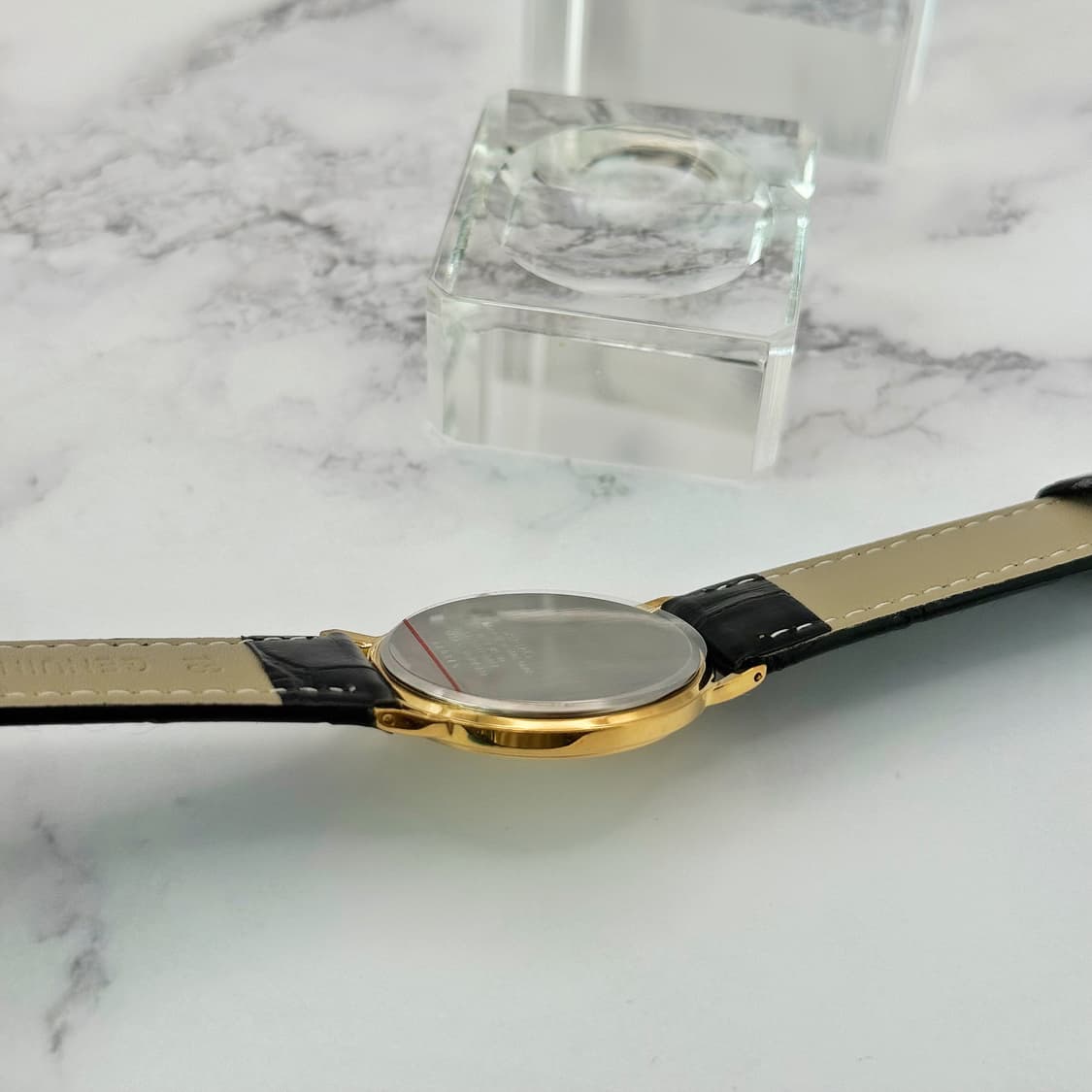 70s80s 빈티지 세이코 스피릿 골드 미니멀 드레스 워치 상품이미지9