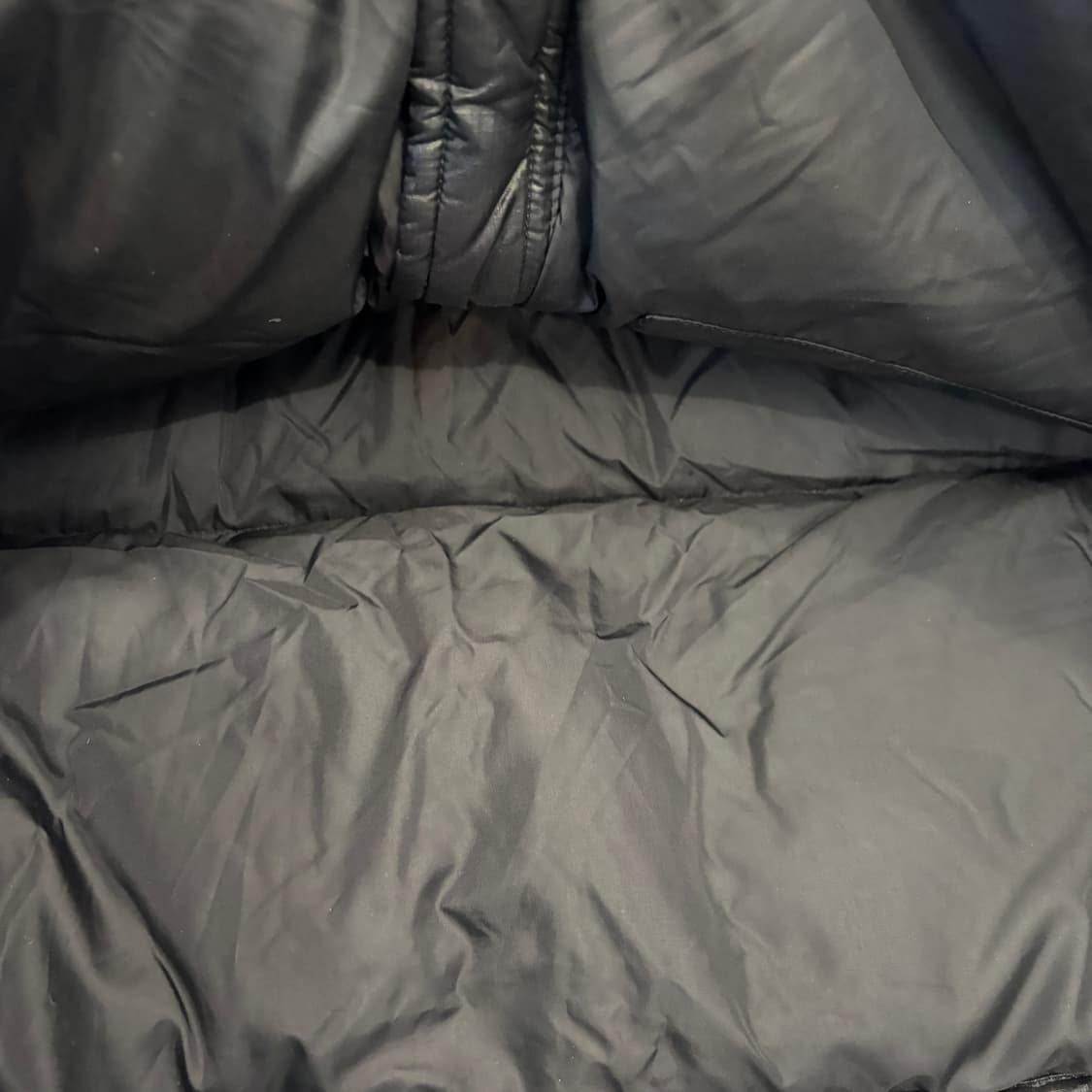 노스페이스 정품 블랙 눕시 700 패딩 상품이미지6