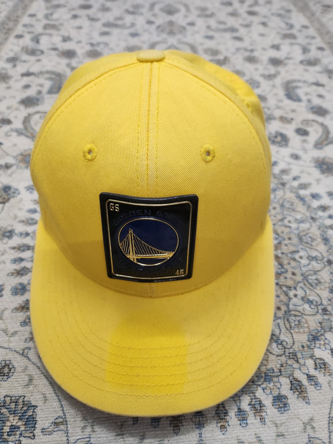NBA 골든스테이트 워리어스 옐로우 볼캡 S 상품이미지1