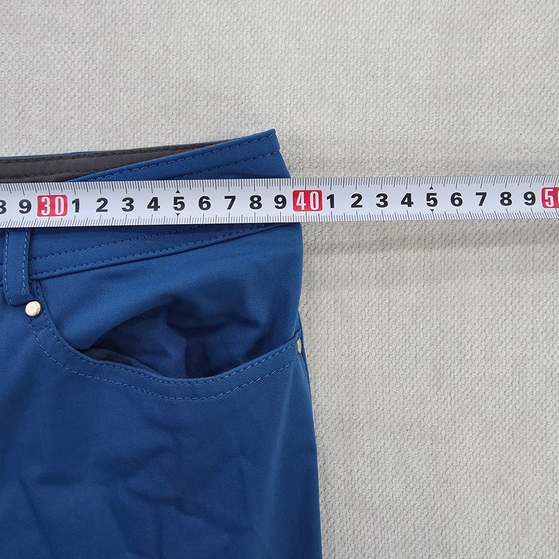 [73] 크로커다일 여성 블루 코튼 팬츠 바지1230J 상품이미지5