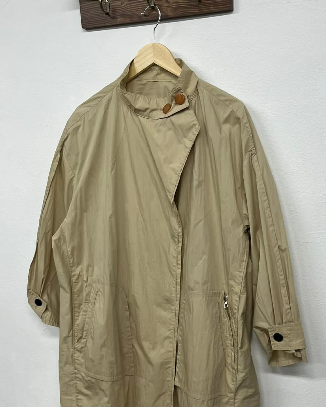 [F] 시스템 한섬 라이트 돌먼 코트 자켓 상품이미지1