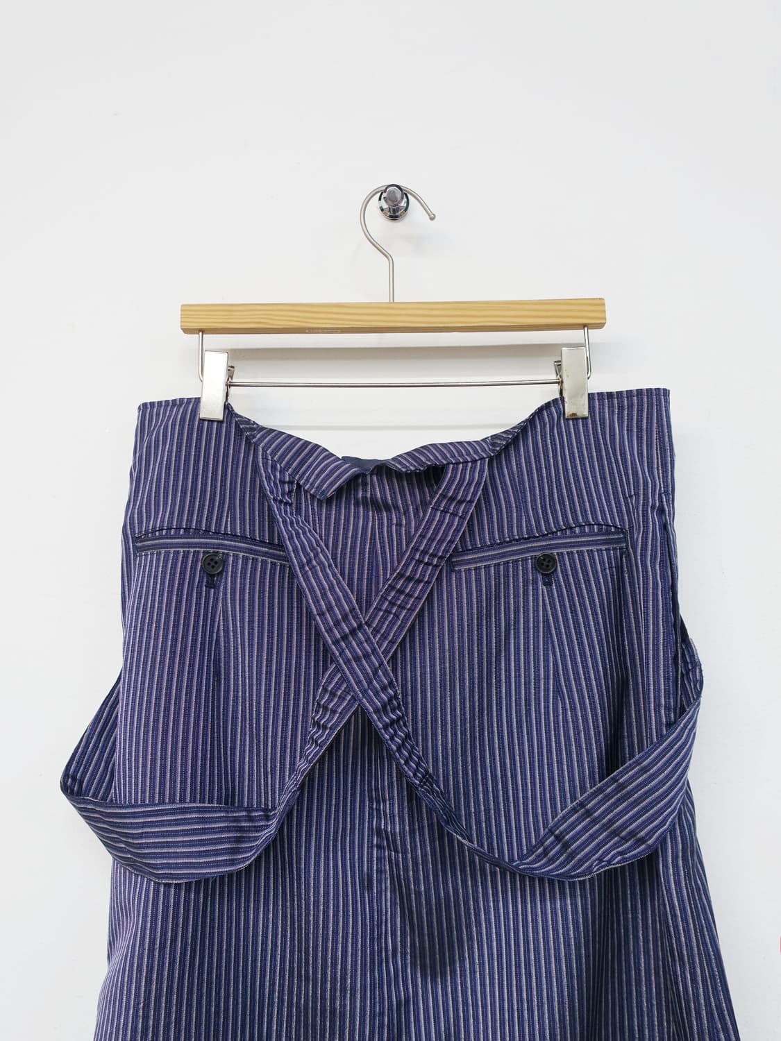 y's 요지 야마모토 스트라이프 서스펜더 스커트 상품이미지8