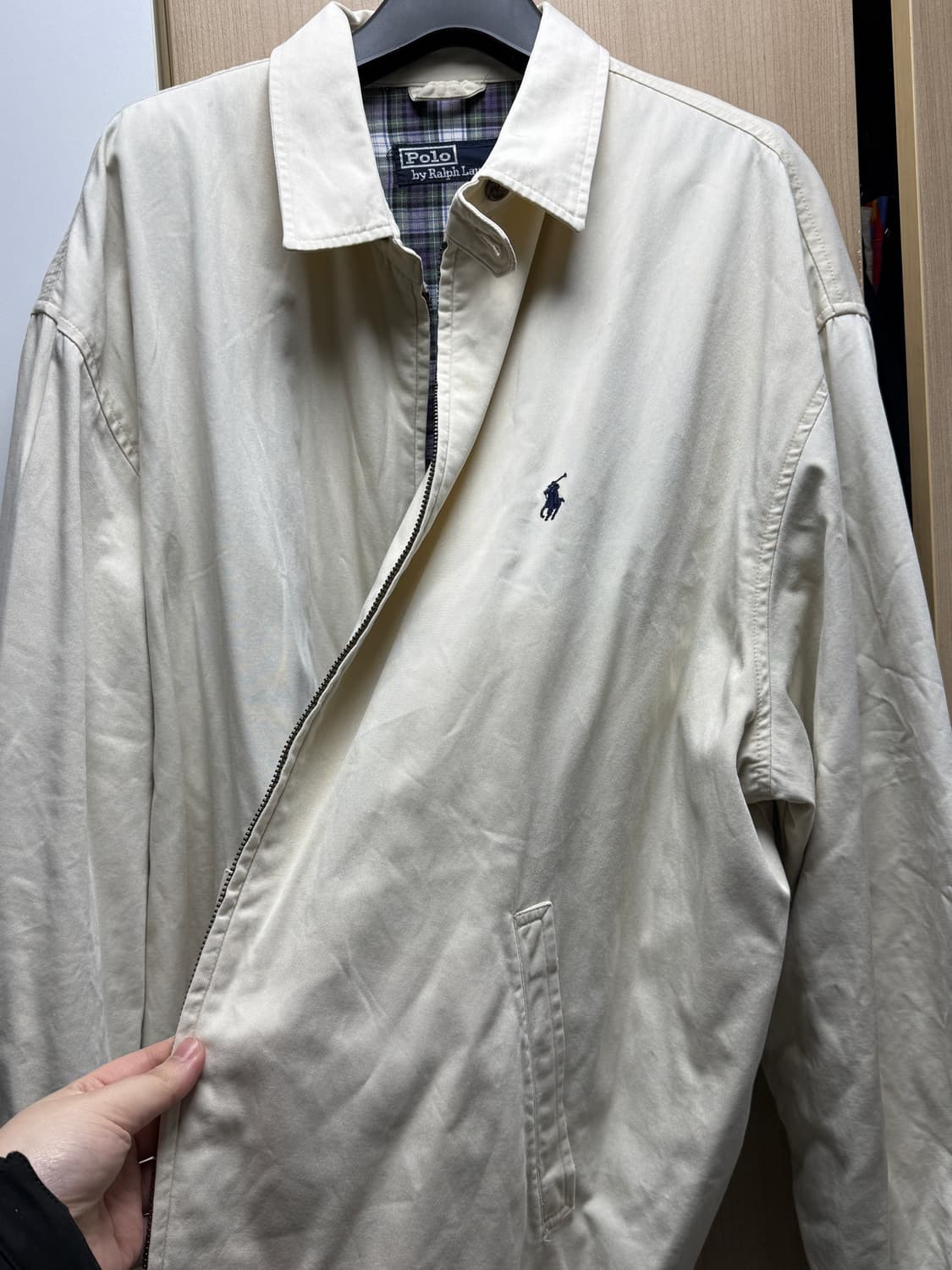 빈티지 폴로 스윙탑 블루종 점퍼 상품이미지3