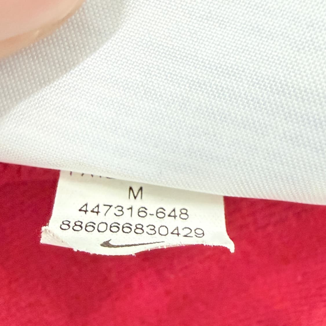 나이키 드라이핏 기능성 긴팔 티셔츠 레드 (M)  상품이미지8