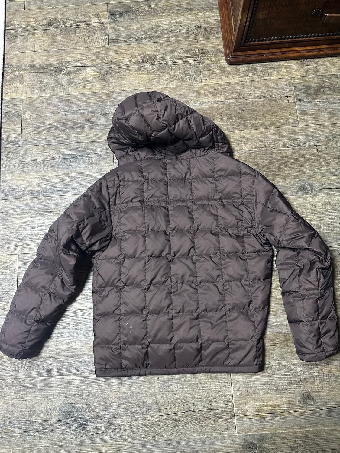 오헤시오 리버시블 덕다운 경량패딩 브라운 상품이미지7