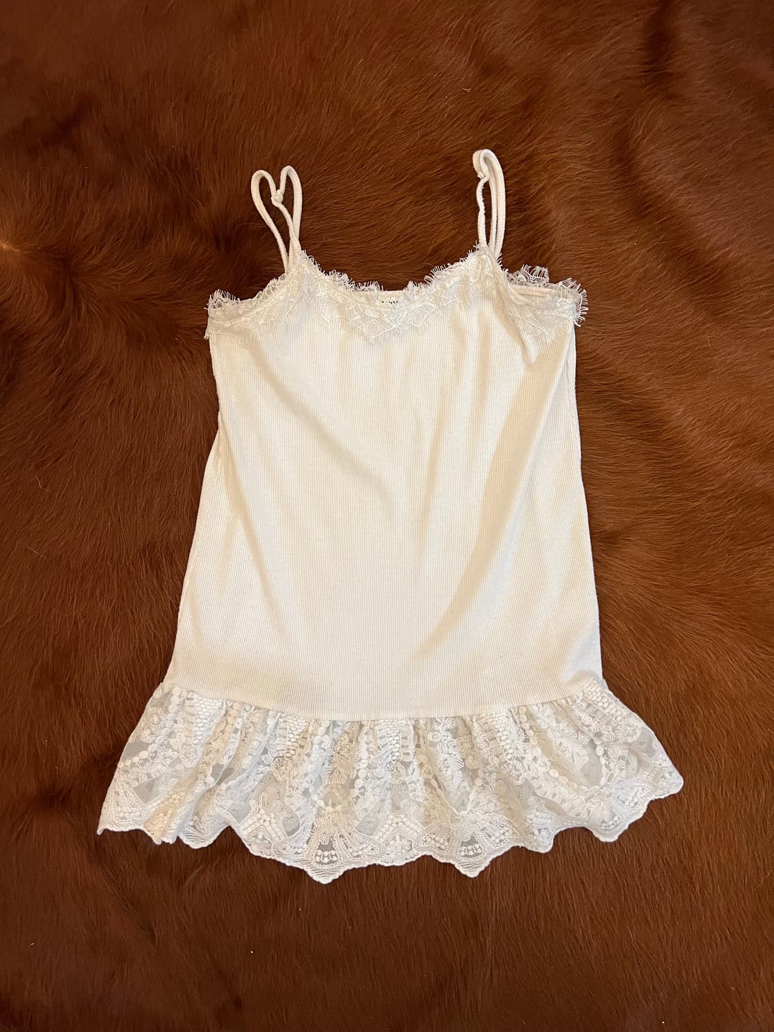 빈티지 레이스 레이어드 나시 상품이미지1