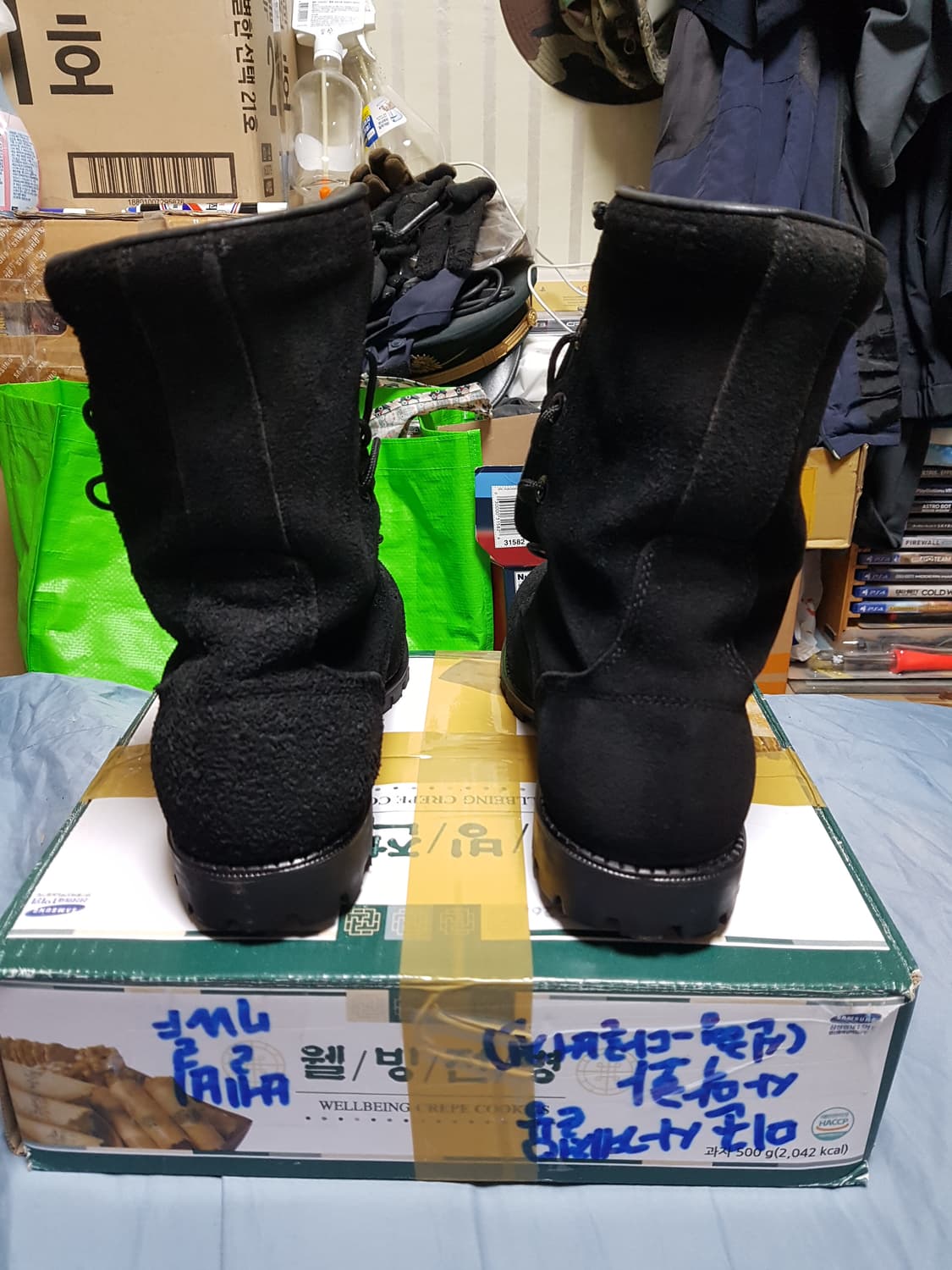 세몽 해병대 세무 사출화 전투화 군화 간부화 265EEE 판매 상품이미지3