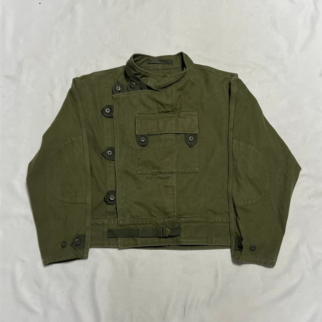 XL 90s 복각 스웨덴군 모터사이클 자켓 상품이미지2