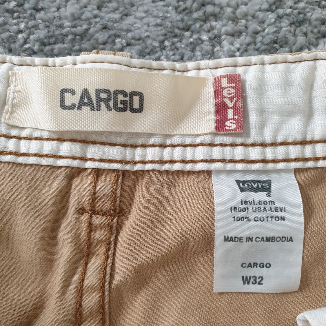 [무료배송] LEVIS 카고 반바지 상품이미지2