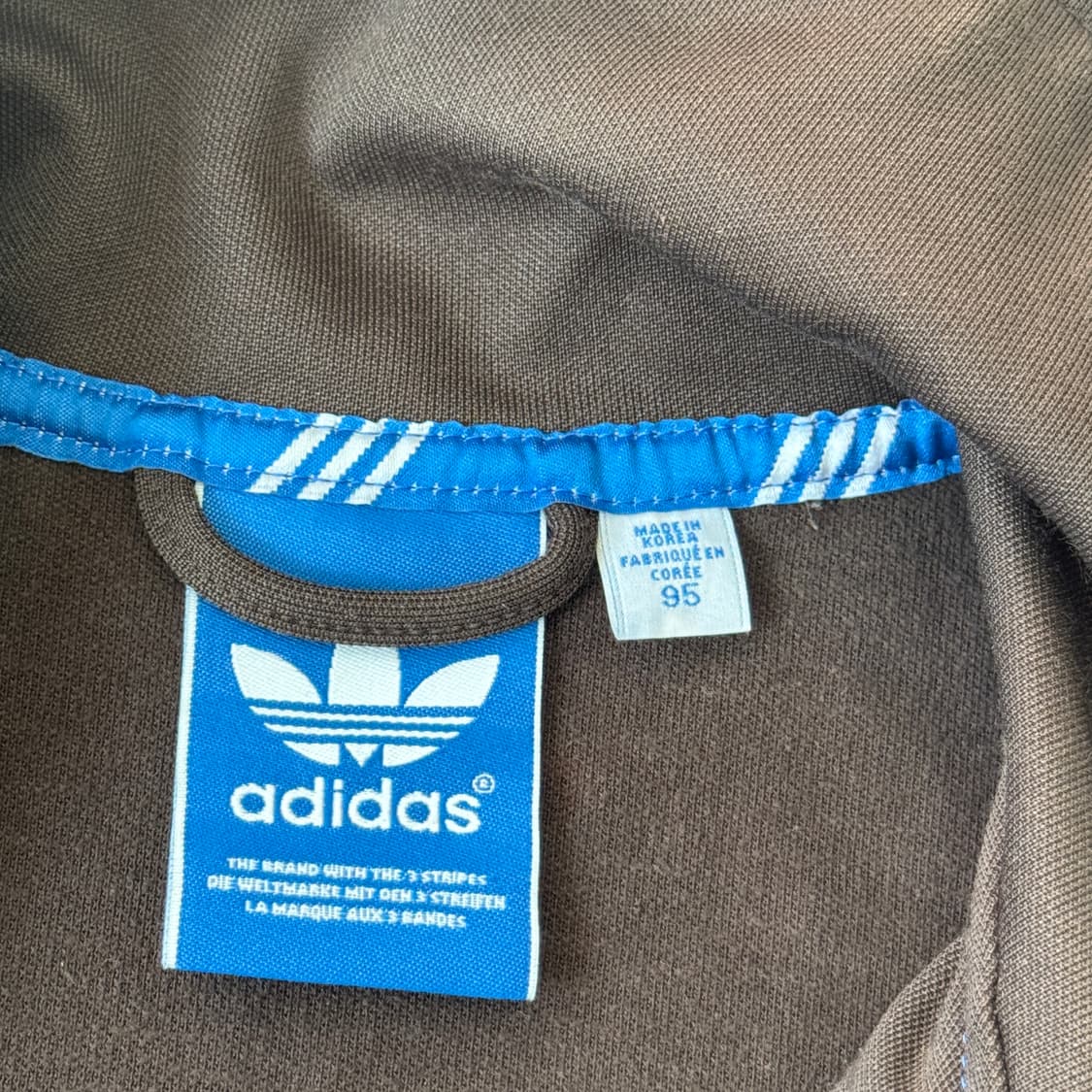 아디다스 유로파 초코브라운 트랙 져지 95 상품이미지5