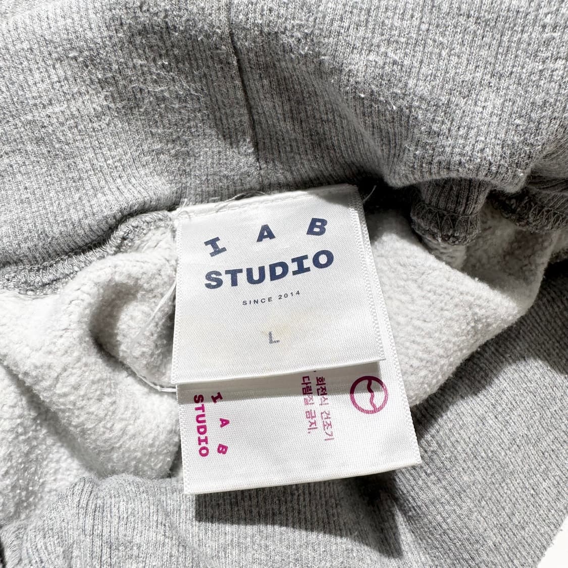 아이앱 스튜디오 로고 스웨트 조거 팬츠 상품이미지5