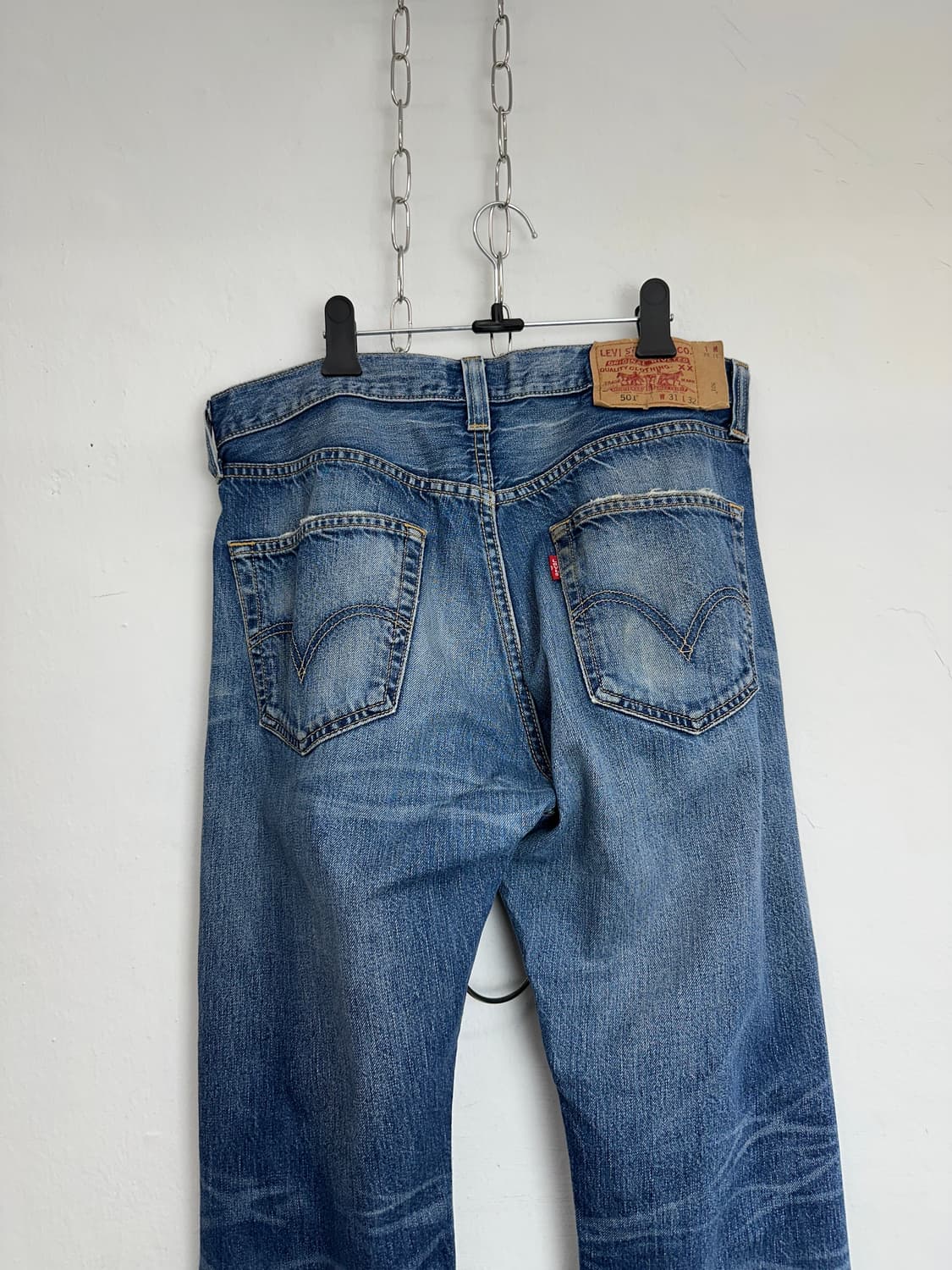 Levi’s 2000s 501 Button Fly Broken Denim 상품이미지9