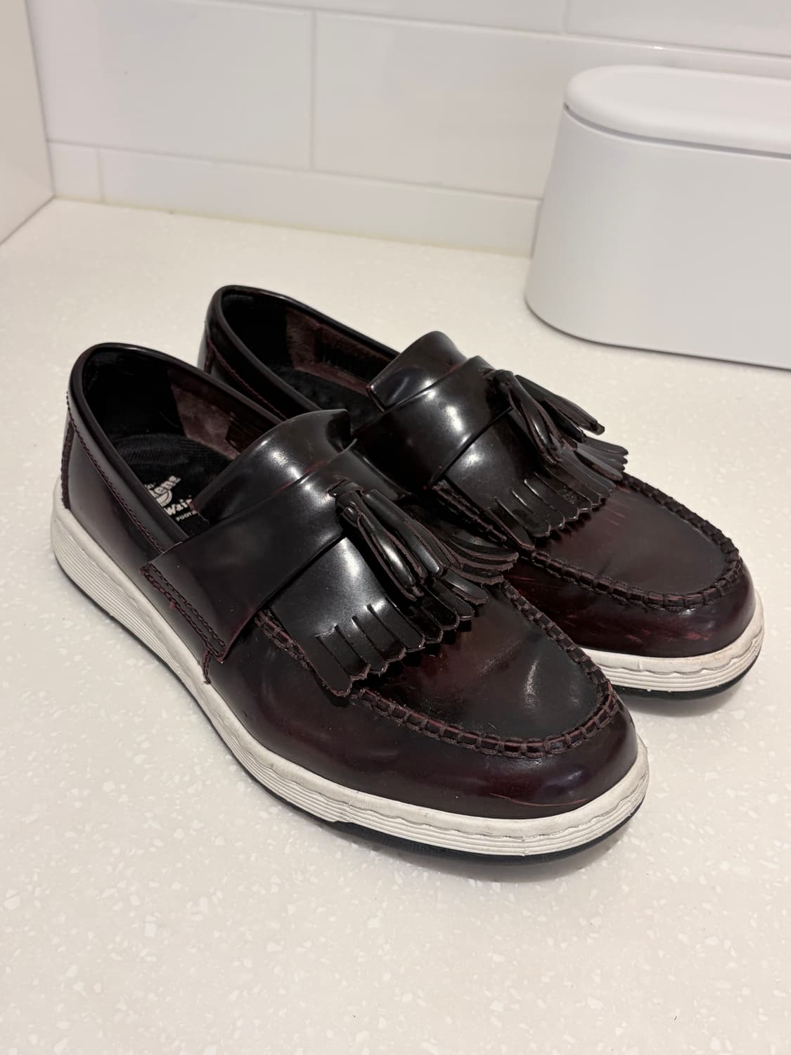 닥터마틴 에디슨(Edison) 테슬 로퍼 버건디 (UK 7 / 260) 상품이미지7