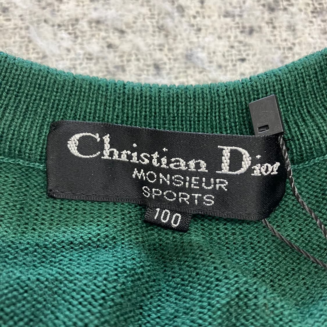 N127 디올 무슈 스포츠 패턴 니트 상품이미지4