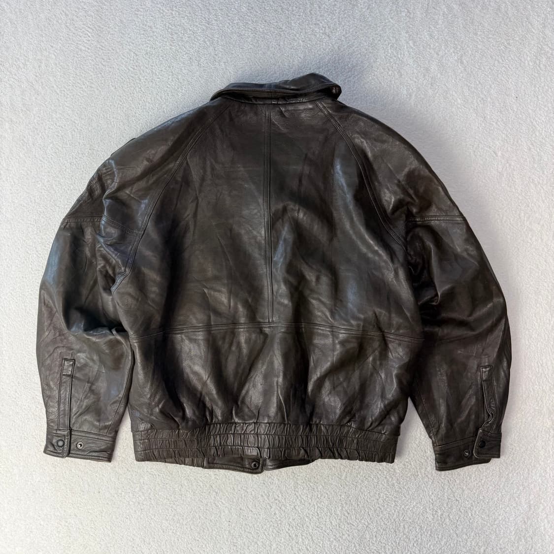 COTE D’AZUR 지퍼 디테일 레더자켓  상품이미지3