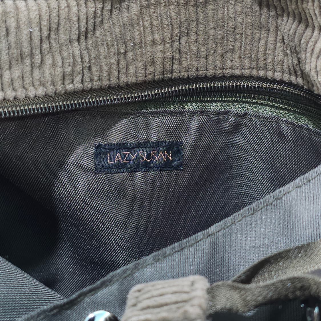 JAPAN 빈티지 LAZY SUSAN 코듀로이 토트백 상품이미지9