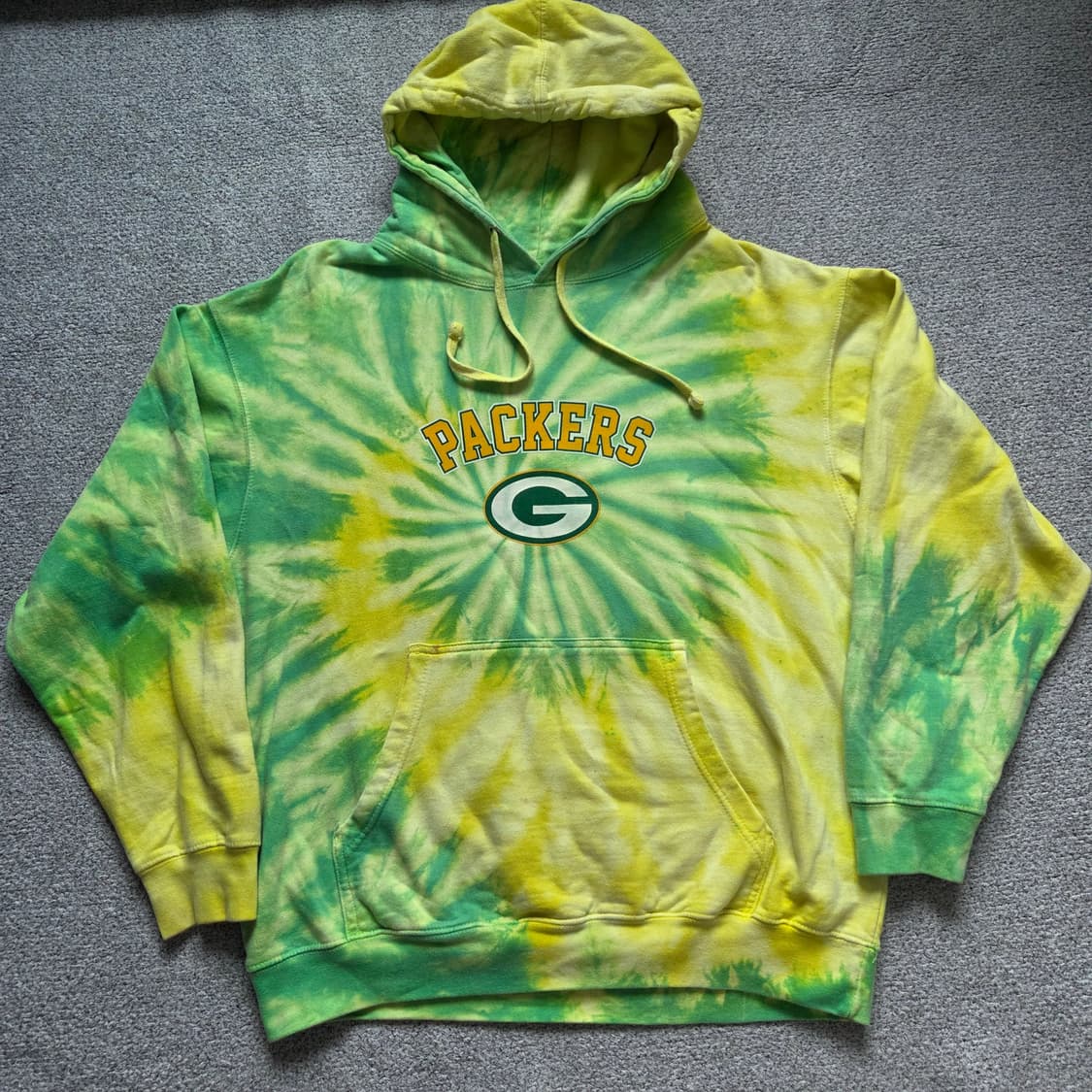 Isaacs design 타이다이 후드 티셔츠 L-XL(100-105) 상품이미지2