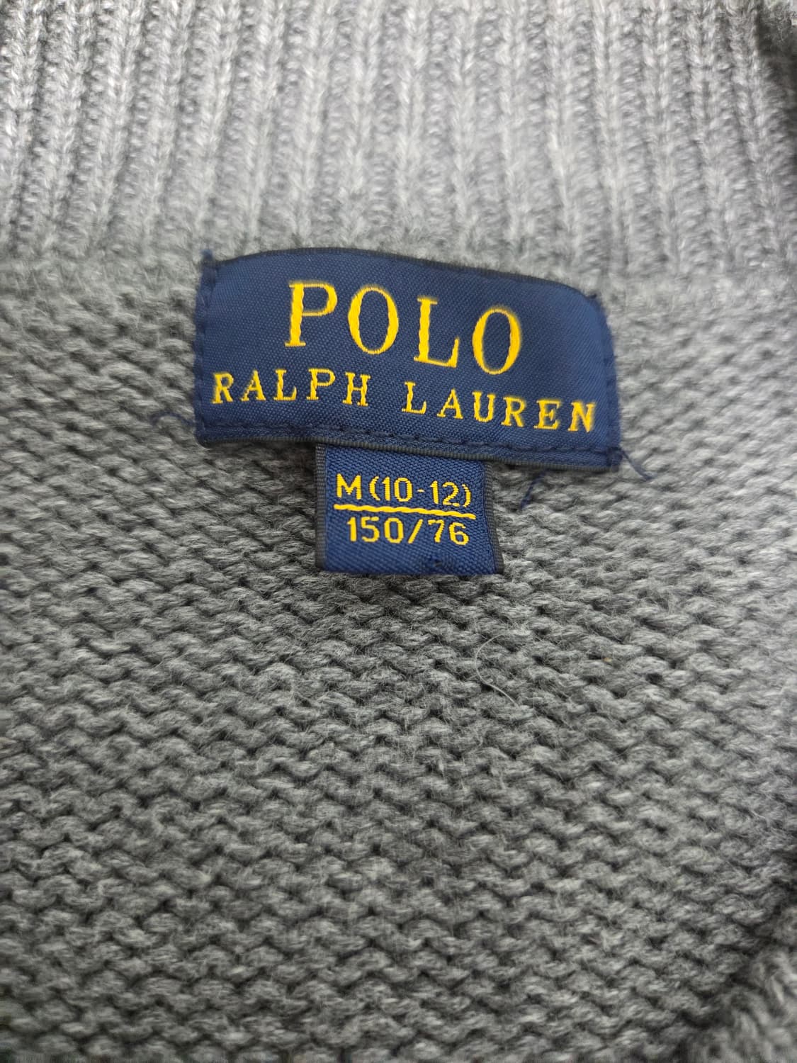 폴로 랄프로렌 빅포니 코튼 집업 니트 상품이미지4