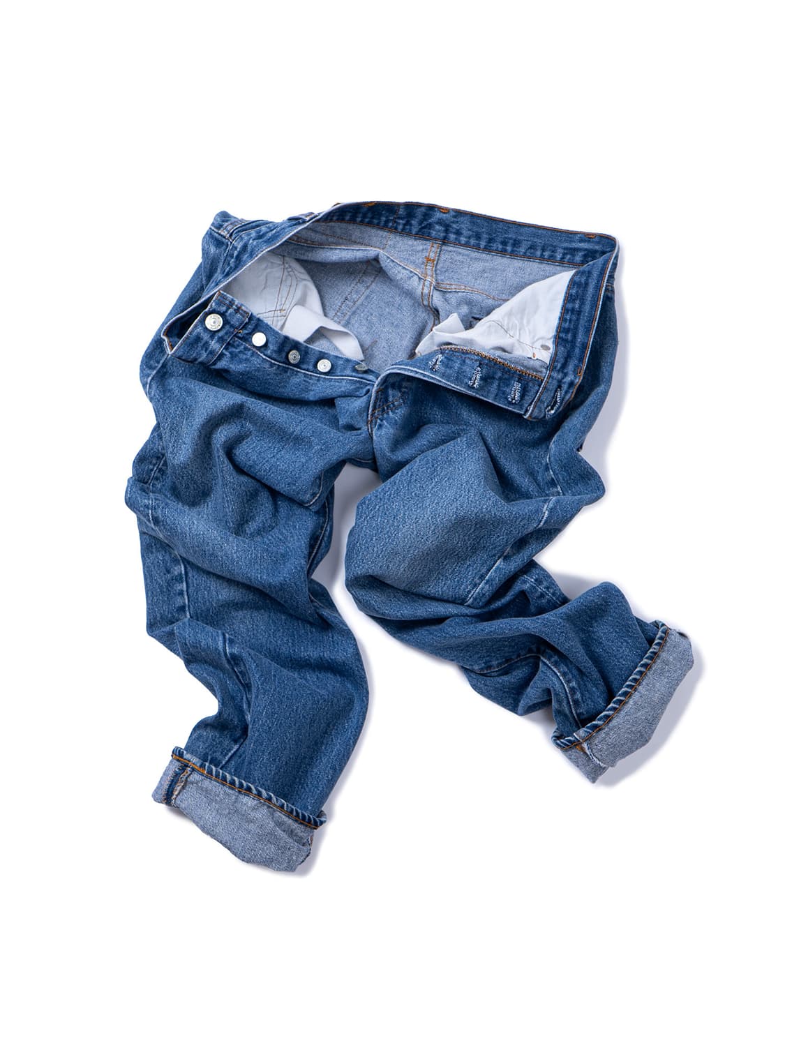 80s Levi's 501 Washed Denim Pants 상품이미지3