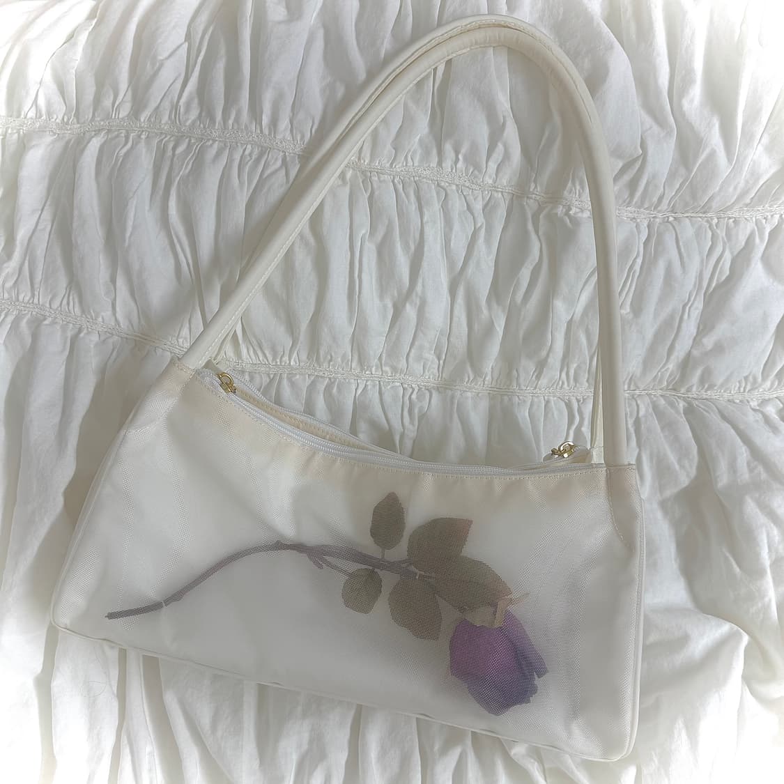 스컬프터 Mesh Keepsake 로즈 호보백 상품이미지4